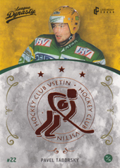 Táborský Pavel 2021 Legendary Cards League Dynasty Copper #47