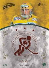 Jakeš Tomáš 2021 Legendary Cards League Dynasty Copper #50