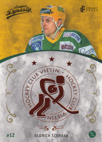 Ščerban Bedřich 2021 Legendary Cards League Dynasty Copper #61