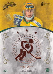 Duba Lukáš 2021 Legendary Cards League Dynasty Copper #70