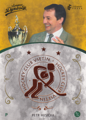 Husička Petr 2021 Legendary Cards League Dynasty Copper #82