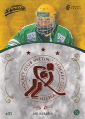 Koňařík Jiří 2021 Legendary Cards League Dynasty Copper #85