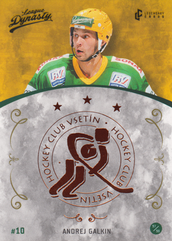 Galkin Andrei 2021 Legendary Cards League Dynasty Copper #92