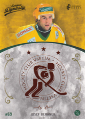 Beránek Josef 2021 Legendary Cards League Dynasty Copper #106