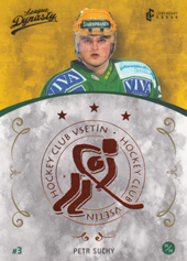 Suchý Petr 2021 Legendary Cards League Dynasty Copper #132