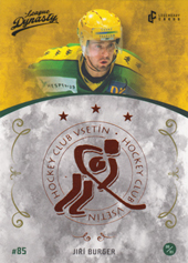 Burger Jiří 2021 Legendary Cards League Dynasty Copper #147