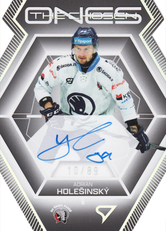Holešinský Adrián 24-25 Tipsport Extraliga The Chosen Ones Die Cut Auto #COS-AH