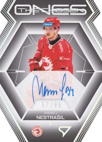 Nestrašil Andrej 24-25 Tipsport Extraliga The Chosen Ones Die Cut Auto #COS-AN