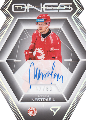 Nestrašil Andrej 24-25 Tipsport Extraliga The Chosen Ones Die Cut Auto #COS-AN