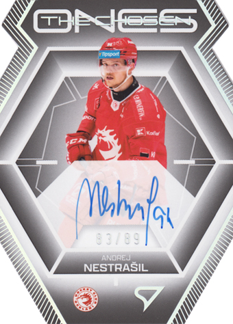 Nestrašil Andrej 24-25 Tipsport Extraliga The Chosen Ones Die Cut Auto #COS-AN