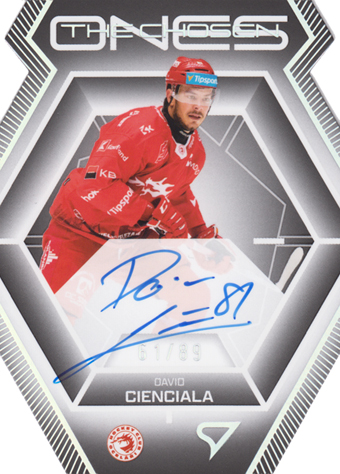 Cienciala David 24-25 Tipsport Extraliga The Chosen Ones Die Cut Auto #COS-DC