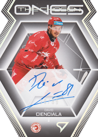 Cienciala David 24-25 Tipsport Extraliga The Chosen Ones Die Cut Auto #COS-DC