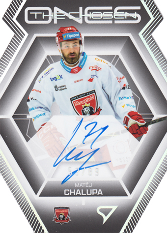Chalupa Matěj 24-25 Tipsport Extraliga The Chosen Ones Die Cut Auto #COS-MC