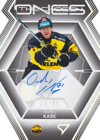 Kaše Ondřej 24-25 Tipsport Extraliga The Chosen Ones Die Cut Auto #COS-OK