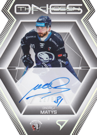 Matýs Ondřej 24-25 Tipsport Extraliga The Chosen Ones Die Cut Auto #COS-OM