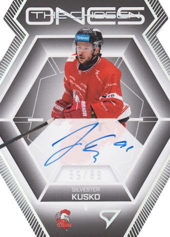 Kusko Silvester 24-25 Tipsport Extraliga The Chosen Ones Die Cut Auto #COS-SK
