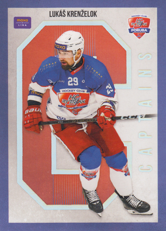 Krenželok Lukáš 24-25 GOAL Cards Maxa liga Captains Parallel #C-01