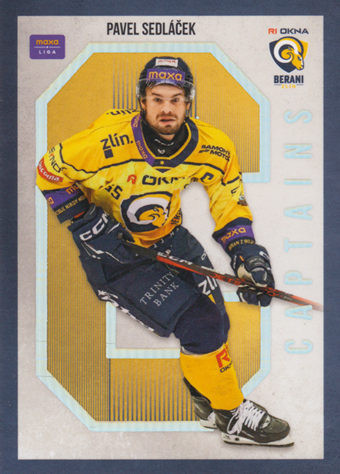 Sedláček Pavel 24-25 GOAL Cards Maxa liga Captains Parallel #C-06