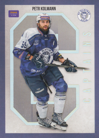 Kolmann Petr 24-25 GOAL Cards Maxa liga Captains Parallel #C-12