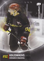 Kolesņikovs Ņikita 17-18 Sportowekarty PHL #CR25