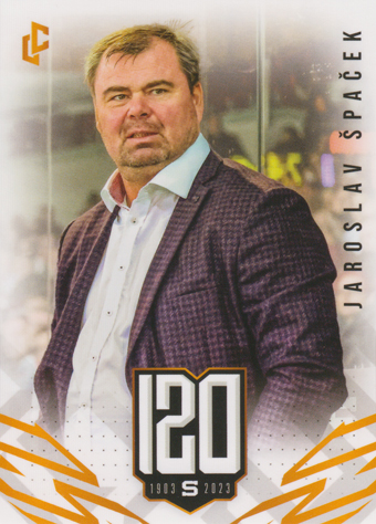 Špaček Jaroslav 2024 LC Sparta Praha 120 let Sparťanského hokeje #CS-30
