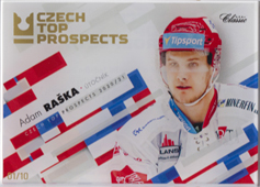 Raška Adam 20-21 OFS Classic Czech Top Prospects Plexiglass #CTP-20
