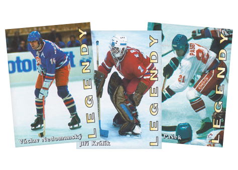Kompletní set 98-99 OFS Cards Legendy #1-20