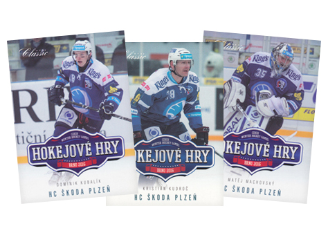 Kompletní set 15-16 OFS Classic Hokejové hry Brno Plzeň #HH78-HH97