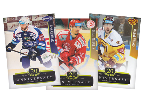 Kompletní set 17-18 OFS Classic Retro paralelní karty #201-500