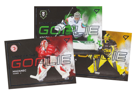 Kompletní set 21-22 Tipsport Extraliga Magic of the Goalie #MG01-MG18