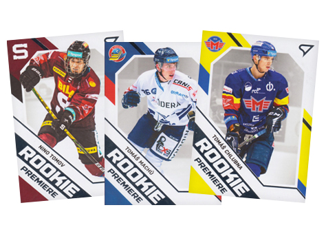 Kompletní set 21-22 Tipsport Extraliga Rookie Premiere #RP1-RP9