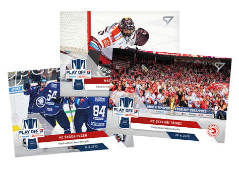 Kompletní set 22-23 Tipsport Extraliga Play Off Moments #PM01-PM27