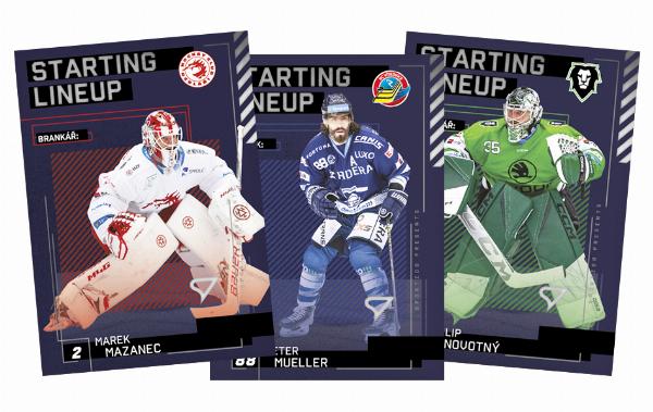 Kompletní set 23-24 Tipsport Extraliga Starting Lineup #SL01-SL90