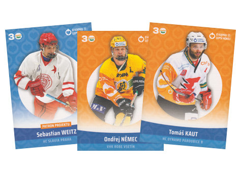 Kompletní set 2023 GOAL Cards O kapku lepší hokej #KN01-KN20
