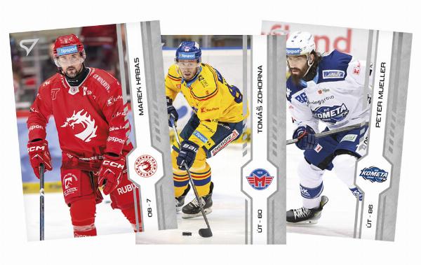 Kompletní set 24-25 Tipsport Extraliga řadové karty #253-360