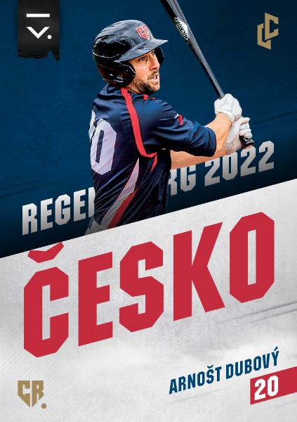 Dubový Arnošt 2023 LC Czech Baseball Extraleague Česko 2022 #R-3