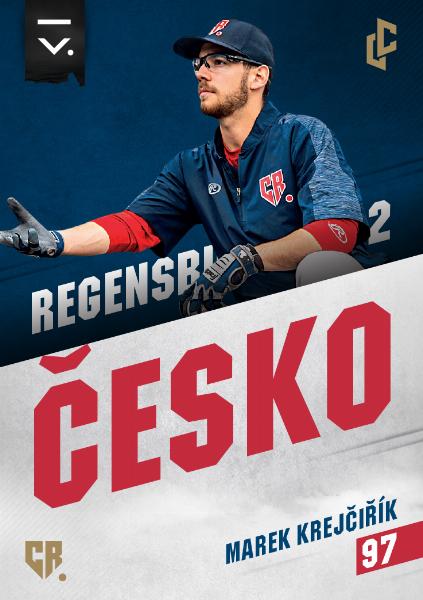 Krejčiřík Marek 2023 LC Czech Baseball Extraleague Česko 2022 #R-11