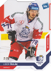 Šulák Libor 2022 MK Reprezentace Die Cut #5