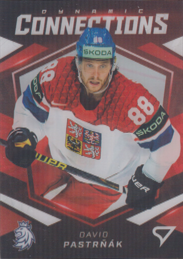 Pastrňák Zacha 2025 Hokejové Česko Dynamic Connections 3D #DC-10
