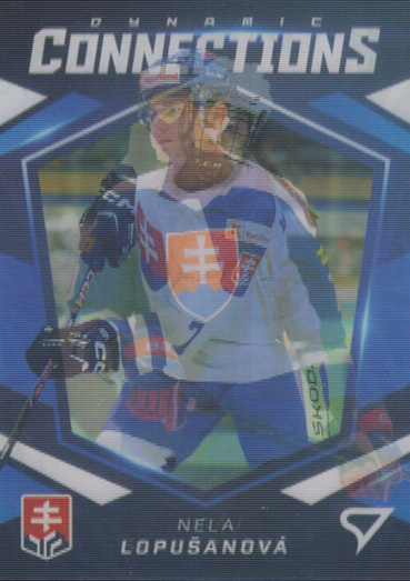 Slafkovský Lopušanová 2025 Hokejové Slovensko Dynamic Connections 3D #DC-13