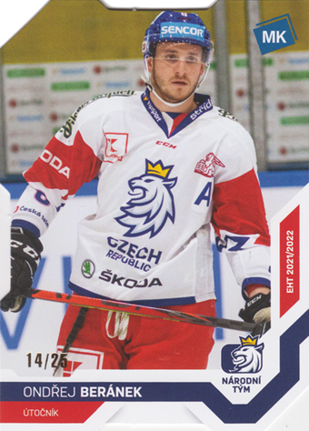 Beránek Ondřej 2022 MK Reprezentace Die Cut #29