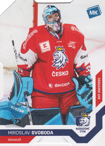 Svoboda Miroslav 2022 MK Reprezentace Die Cut #33