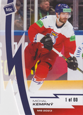Kempný Michal 2023 MK Reprezentace Die Cut #52