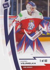Vejmelka Karel 2023 MK Reprezentace Die Cut #65
