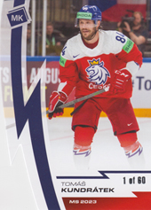 Kundrátek Tomáš 2023 MK Reprezentace Die Cut #72