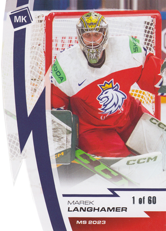 Langhamer Marek 2023 MK Reprezentace Die Cut #73