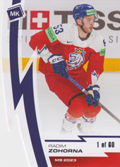 Zohorna Radim 2023 MK Reprezentace Die Cut #75