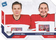 Will Zechovská 2022 MK Reprezentace Die Cut #78