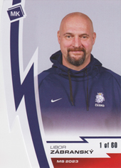 Zábranský Libor 2023 MK Reprezentace Die Cut #78