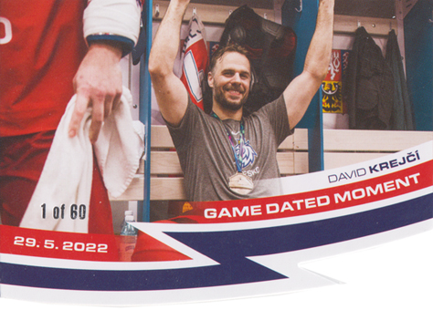 Krejčí David 2023 MK Reprezentace Die Cut #128